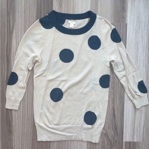 J. Crew decorative sweater